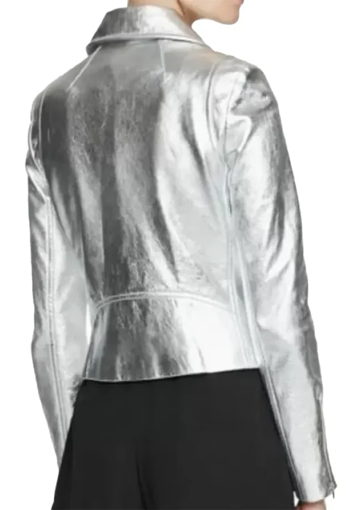 womens-fashionable-silver-faux-leather-jacket