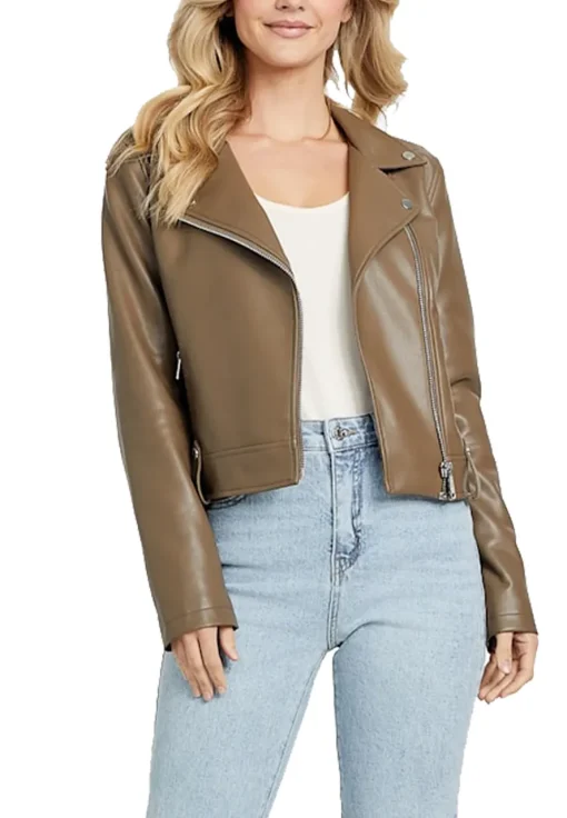 womens-honey-mushroom-faux-leather-jacket