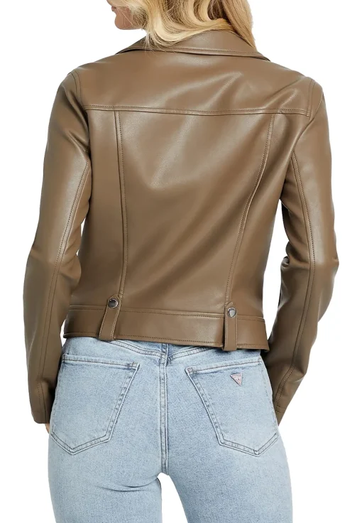 womens-honey-mushroom-faux-leather-jacket