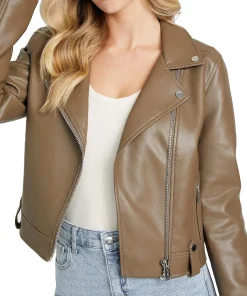 womens-honey-mushroom-faux-leather-jacket