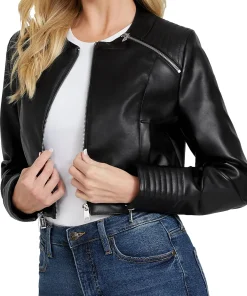 womens-leann-black-faux-leather-cropped-biker-jacket
