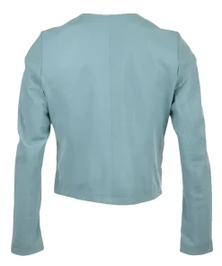 womens-pale-blue-faux-leather-jacket