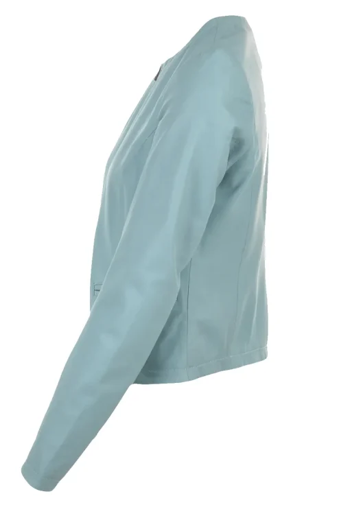 womens-pale-blue-faux-leather-jacket
