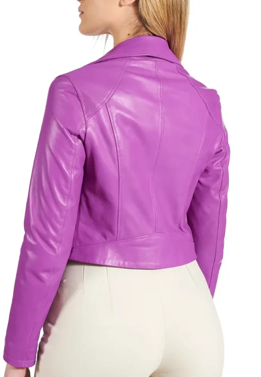 womens-purple-faux-leather-cropped-jacket