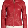 womens-red-quilted-faux-leather-biker-jacket