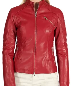 womens-red-quilted-faux-leather-biker-jacket
