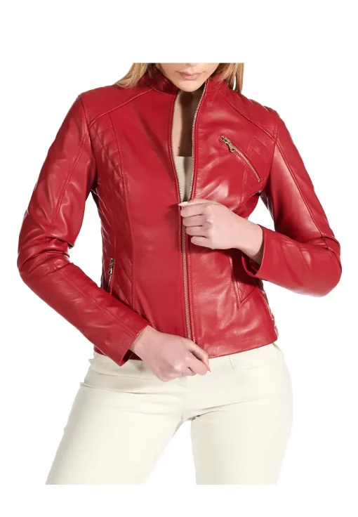 womens-red-quilted-faux-leather-biker-jacket