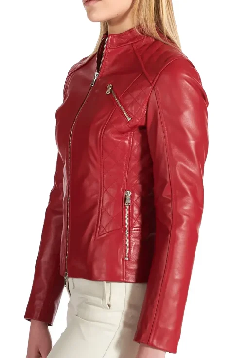 womens-red-quilted-faux-leather-biker-jacket