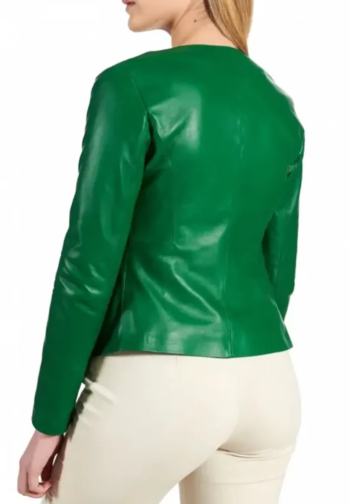 womens-round-collar-green-faux-leather-jacket