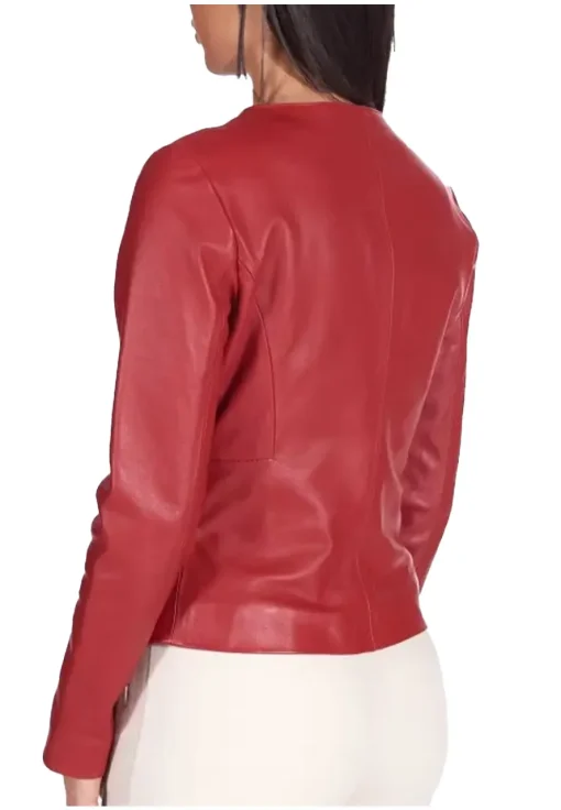 womens-round-collar-red-faux-leather-jacket