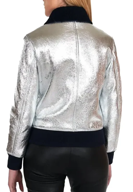 womens-silver-faux-leather-shearling-bomber-jacket