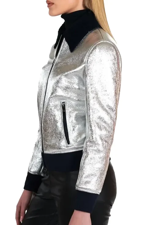 womens-silver-faux-leather-shearling-bomber-jacket