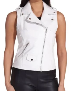 womens-white-faux-leather-biker-vest