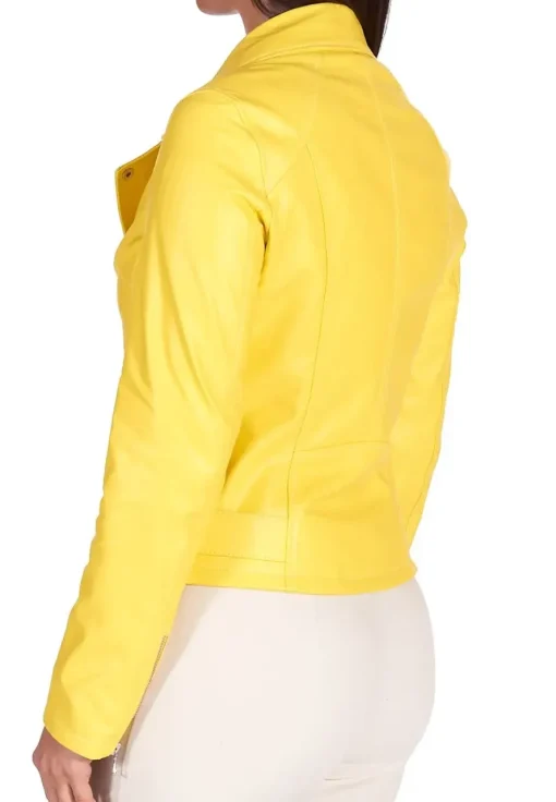 womens-yellow-belted-faux-leather-biker-jacket