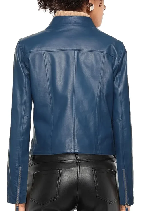womens-liams-blue-faux-leather-biker-jacket