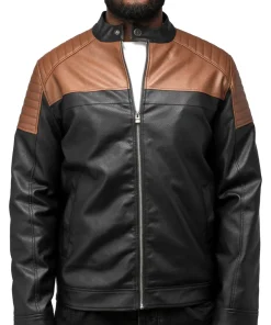 mens-black-and-brown-colorblock-faux-leather-moto-jacket