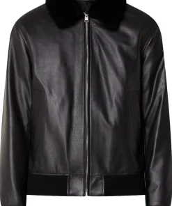 mens-black-faux-leather-jacket-with-detachable-faux-fur-collar