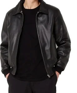 mens-black-faux-leather-jacket-with-detachable-faux-fur-collar