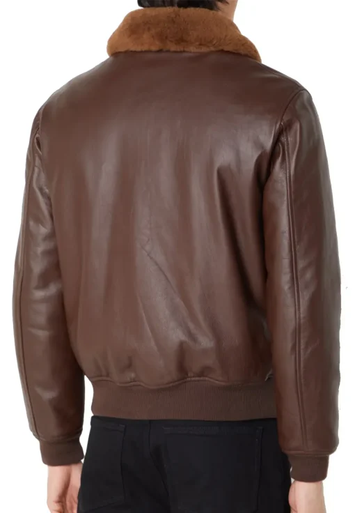 mens-dark-brown-faux-leather-jacket-with-detachable-faux-fur-collar