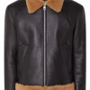 mens-faux-leather-shearling-dark-brown-jacket