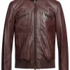 mens-long-sleeve-chocolate-faux-leather-bomber-jacket