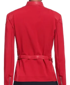 womens-asymmetrical-red-faux-leather-belted-biker-jacket