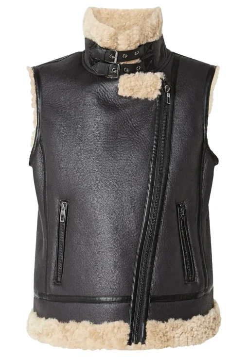 womens-aviator-brown-faux-leather-shearling-vest