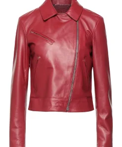 womens-biker-burgundy-faux-leather-jacket