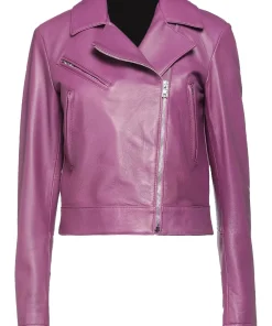 womens-biker-faux-leather-purple-jacket