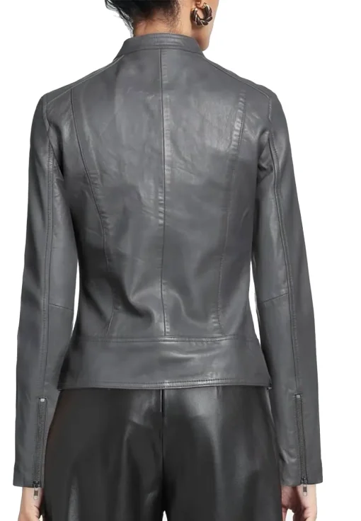 womens-biker-grey-faux-leather-jacket