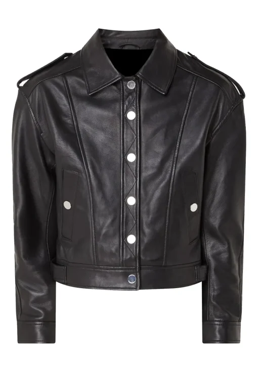 womens-black-faux-leather-biker-jacket-with-side-pockets