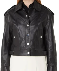 womens-black-faux-leather-biker-jacket-with-side-pockets