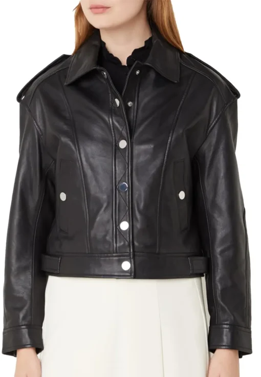 womens-black-faux-leather-biker-jacket-with-side-pockets