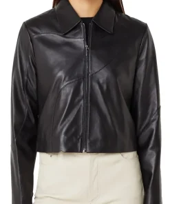 womens-black-faux-leather-cropped-biker-jacket-with-decorative-seams