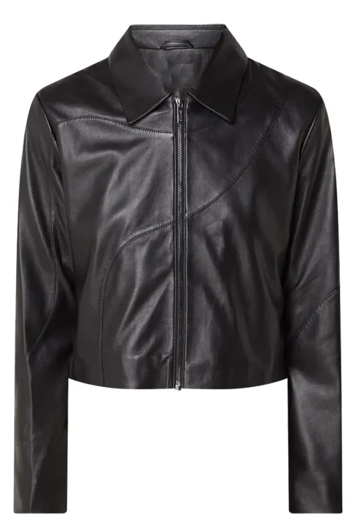 womens-black-faux-leather-cropped-biker-jacket-with-decorative-seams