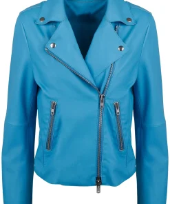 womens-blue-biker-faux-leather-jacket