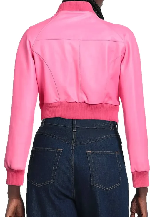 womens-bomber-pink-faux-leather-jacket