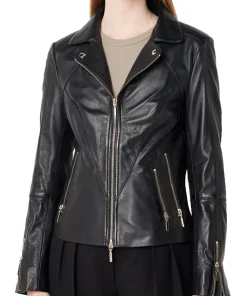 womens-cherry-black-faux-leather-biker-jacket-with-zip-pockets
