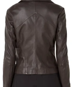 womens-cherry-brown-faux-leather-biker-jacket-with-zip-pockets