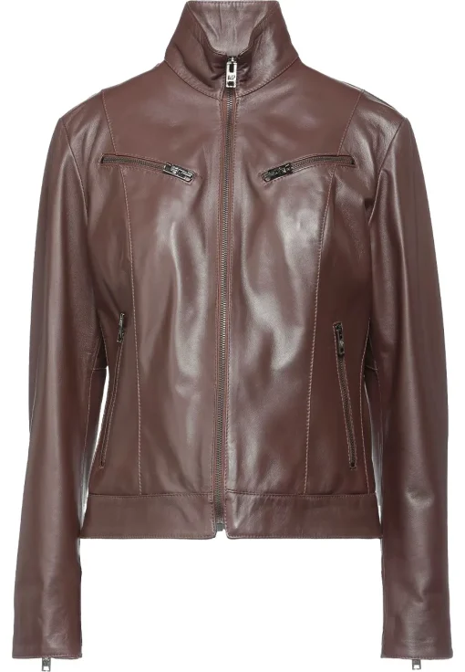 womens-cinzia-chocolate-brown-faux-leather-jacket