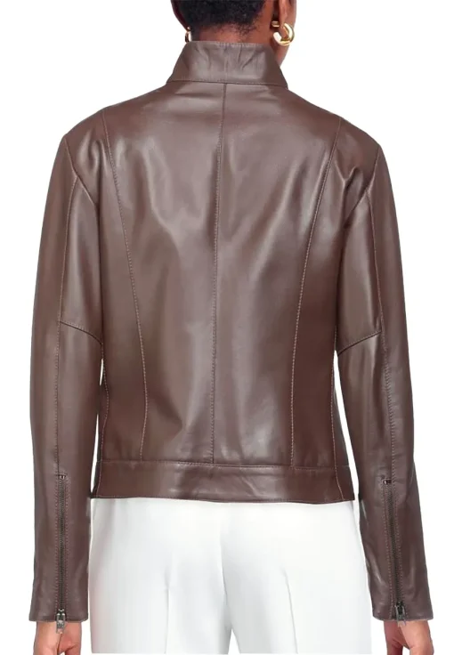 womens-cinzia-chocolate-brown-faux-leather-jacket