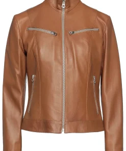 womens-cinzia-tan-faux-leather-jacket