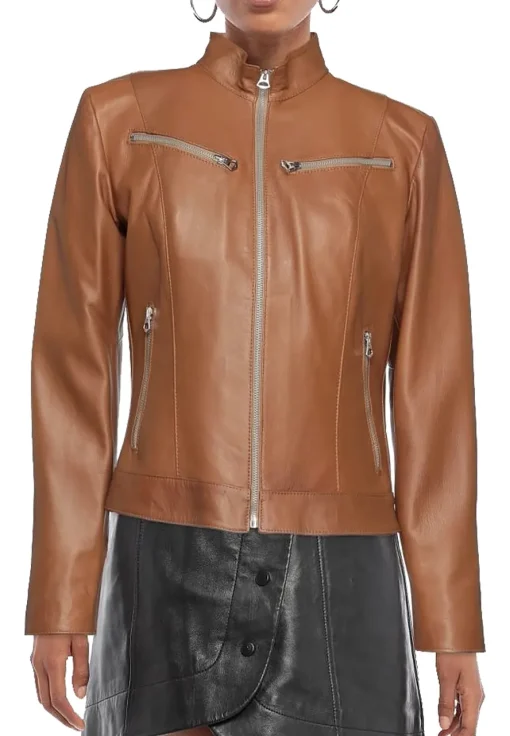 womens-cinzia-tan-faux-leather-jacket