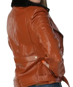 womens-cognac-brown-faux-leather-jacket-with-fur-collar