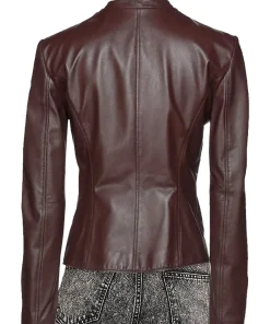 womens-dark-brown-faux-leather-jacket