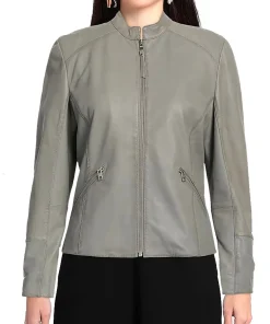 womens-grey-faux-leather-jacket