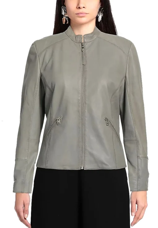 womens-grey-faux-leather-jacket