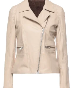 womens-lapel-collar-beige-faux-leather-biker-jacket