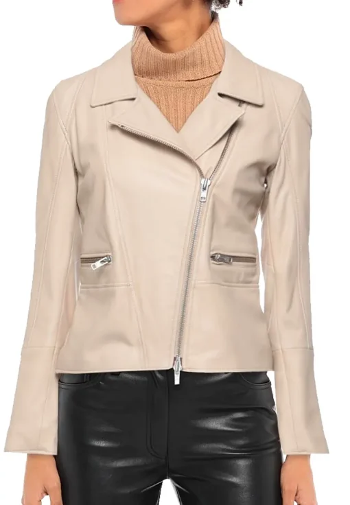 womens-lapel-collar-beige-faux-leather-biker-jacket