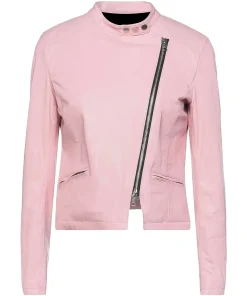 womens-pink-biker-faux-leather-jacket